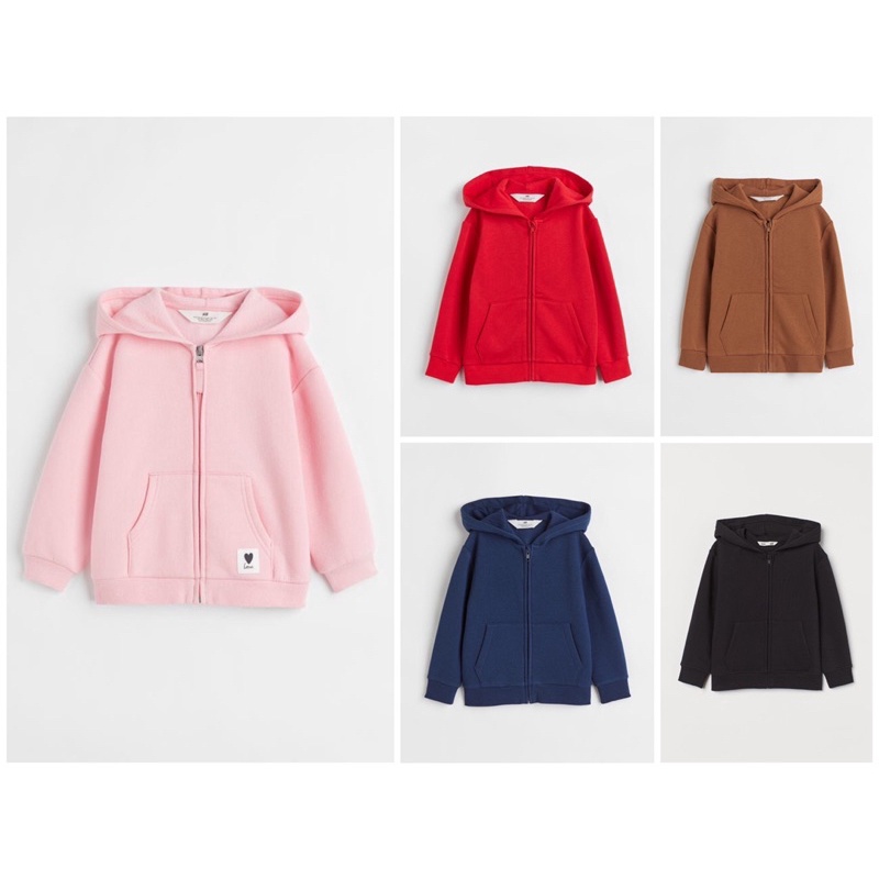 (H&M CHÍNH HÃNG) Áo khoác nỉ bé trai , bé gái vợt sale