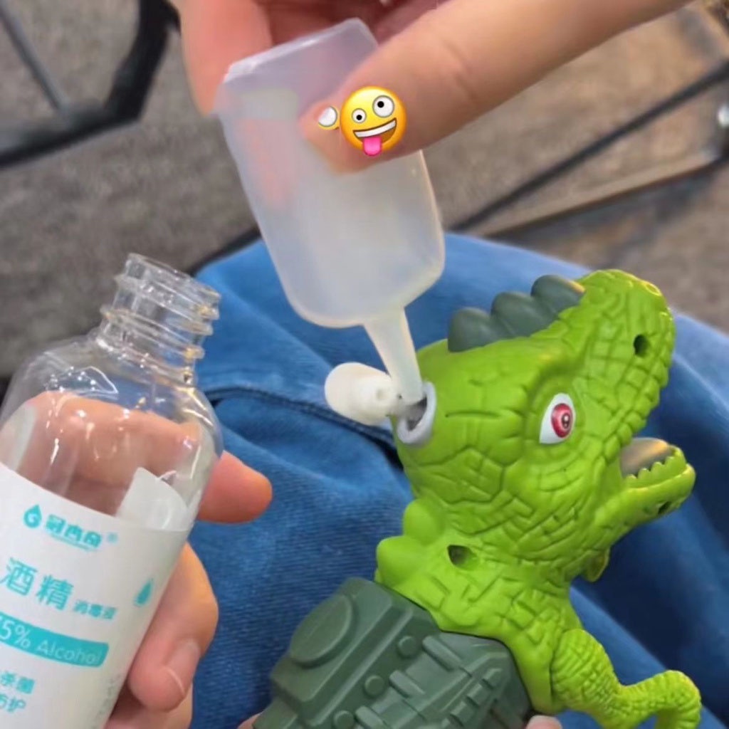 Đồ Chơi Phun Nước Hình Khủng Long Dạ Quang Cho Bé