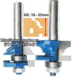 BỘ MŨI SOI GỖ ĐÁNH ĐỐ CỬA BẾP CHỈ TRÒN