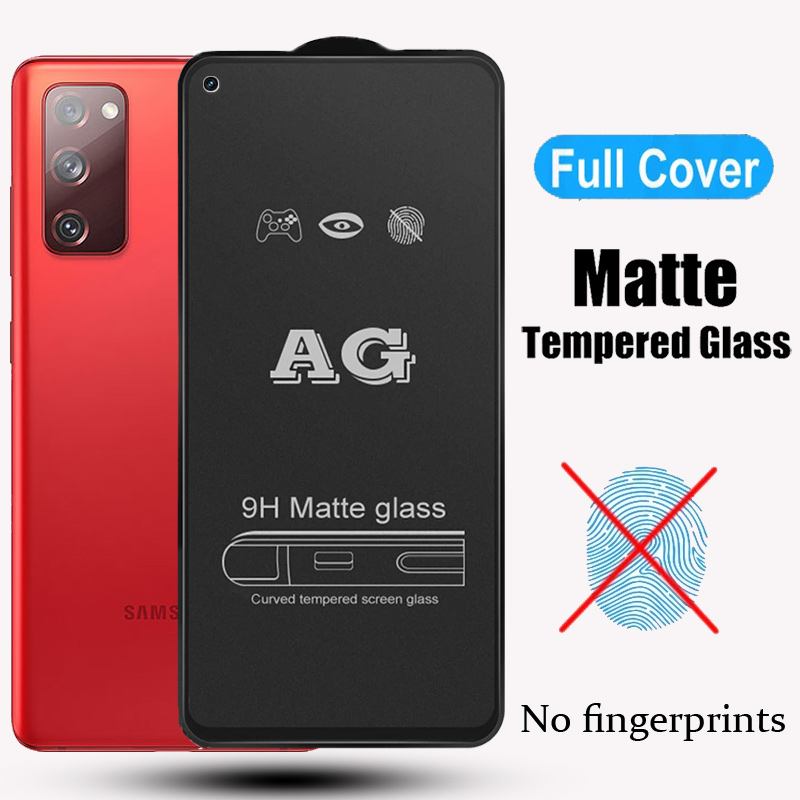 Kính Cường Lực Chống Bám Vân Tay Cho Samsung Galaxy ss S20 Fe S10 Note 10 Lite 5G 4G 2022