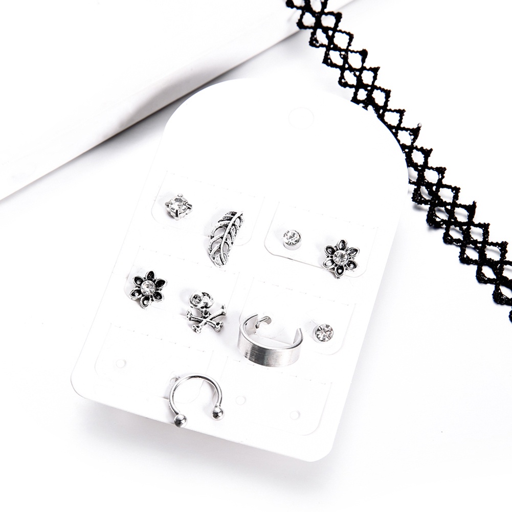 Set 9 khuyên tai phong cách Bohemian cổ điển dành cho nữ