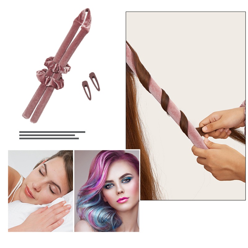 Băng Đô Tóc Xoăn Bằng Nhiệt Thân Thiện Với Làn Da Giúp Tiết Kiệm Thời Gian Cho Tóc Xoăn YOUYO