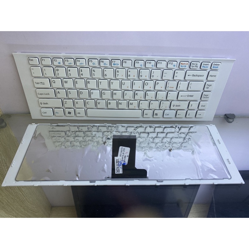 Bàn Phím Laptop Sony Vaio VPCEA, VPC-EA, VPC EA, PCG61 màu trắng