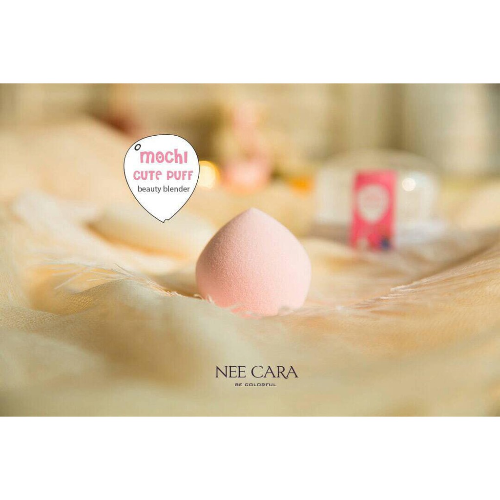 Bông Phấn Trang Điểm Nee Cara Phiên Bản Mochi Đáng Yêu