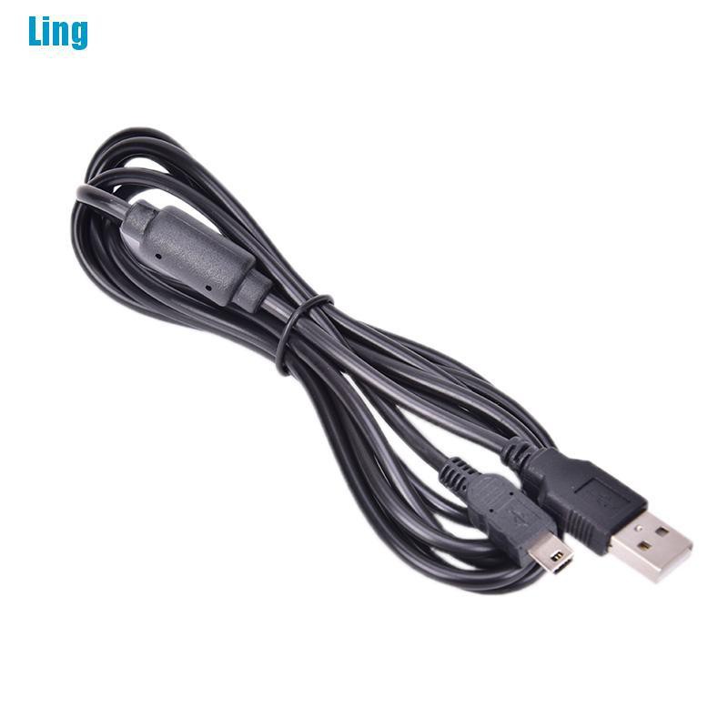 Dây cáp sạc 1.8m cho tay cầm điều khiển của máy PSP PS3 đầu USB mini 2.0 chuyên dụng