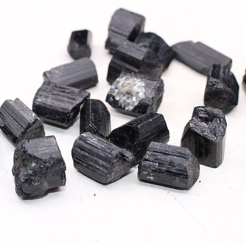 Mặt Vòng cổ Bằng Đá Tourmaline Đen Tự Nhiên Chữa Bệnh