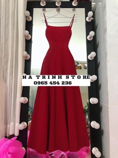 maxi hỡ lưng hai dây dài