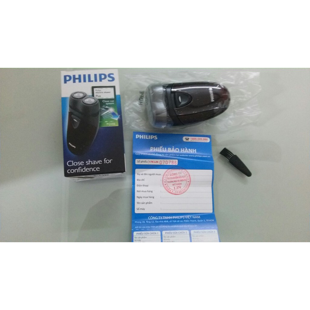 Máy cạo râu Philips PQ206 - Hãng phân phối chính thức - Bảo hành 2 năm