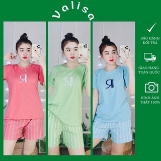 Đồ bộ nữ đồ bộ mặc nhà set bộ nữ đồ mặc nhà đồ ngủ bigsize dễ thương Valisa QD05