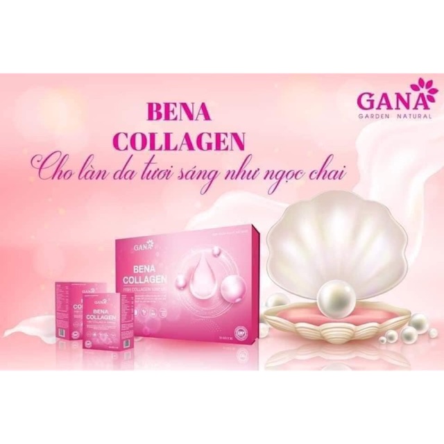 FISH BENA Collagen (tặng thêm 1gói-hộp 15 gói)