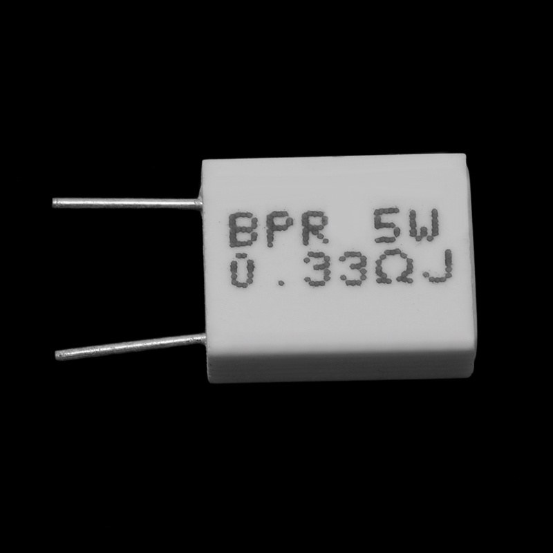10 Điện Trở Xi Măng Không Cảm Ứng 0.33R 5 Cho Điện Trở BPR 0.33R 0.33Ohm