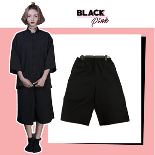 Quần culotte/quần shanghai - blackpink - unisex nam nữ - chất cát thái
