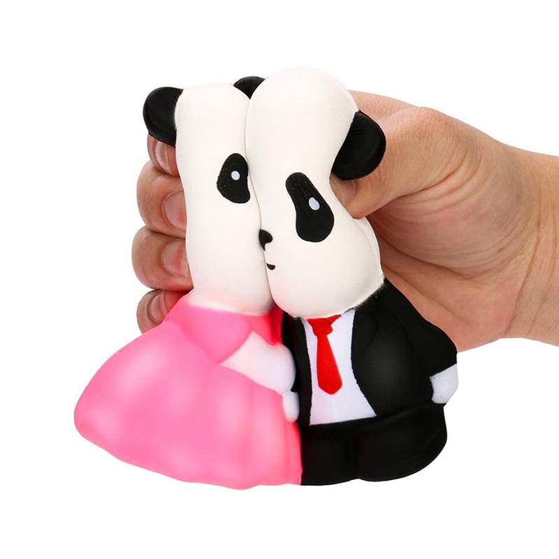 Đồ Chơi Xốp Squishy Giảm Stress Hình Gấu Trúc Dễ Thương Cho Bé