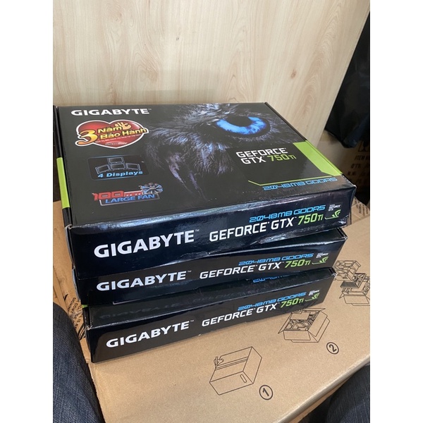 Card màn hình Gigabyte GTX 750ti 2GB DDR5 1 Fan