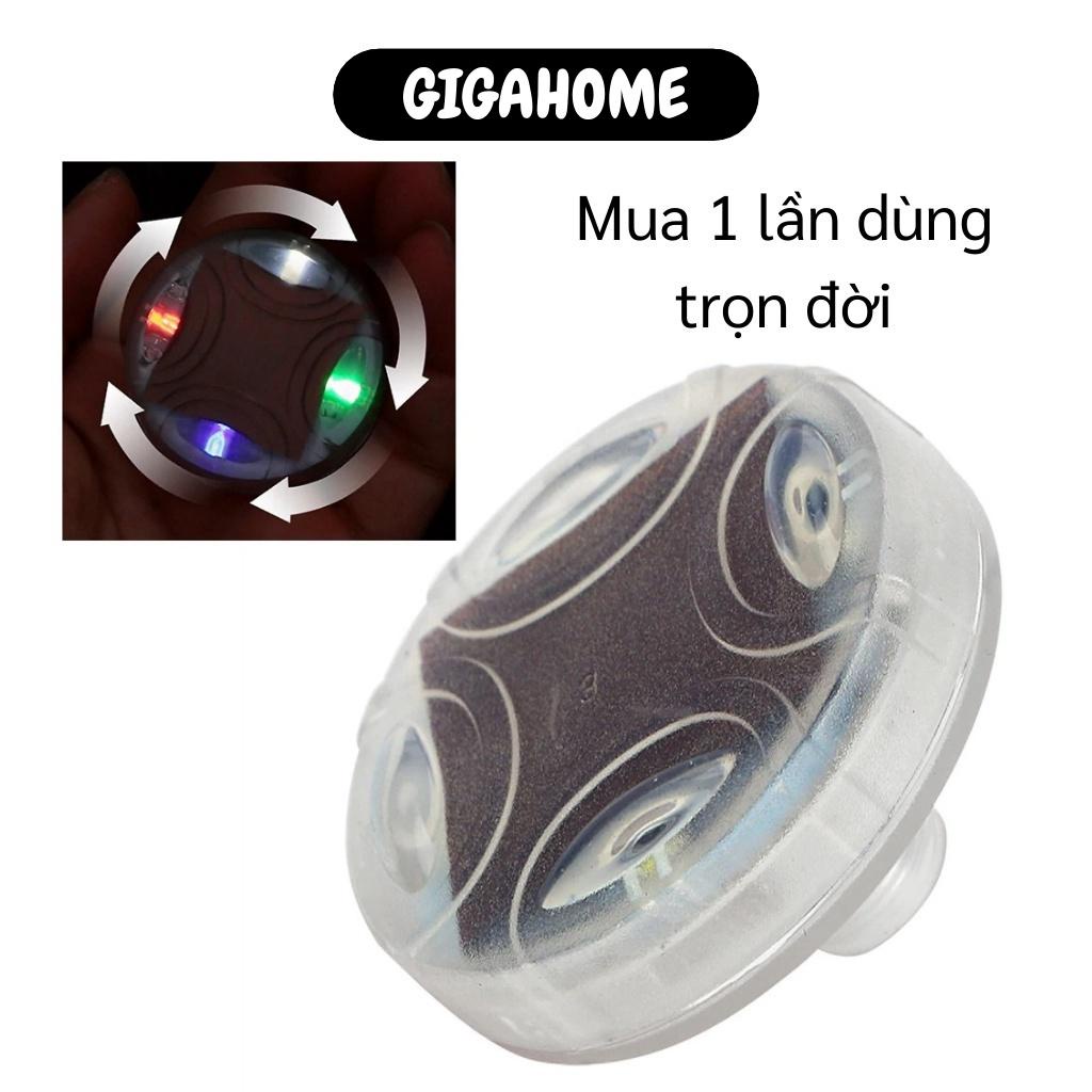 Đèn Led Gắn Bánh Xe Hơi GIGAHOME Đèn Led Năng Lượng Mặt Trời Gắn Van Bánh Ô Tô, Xe Máy 7762