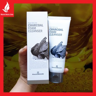 Sữa Rửa Mặt Than Hoạt Tính Ra&Gowoori Real Kill 9.9 Charcoal Foam Cleanser 120ml