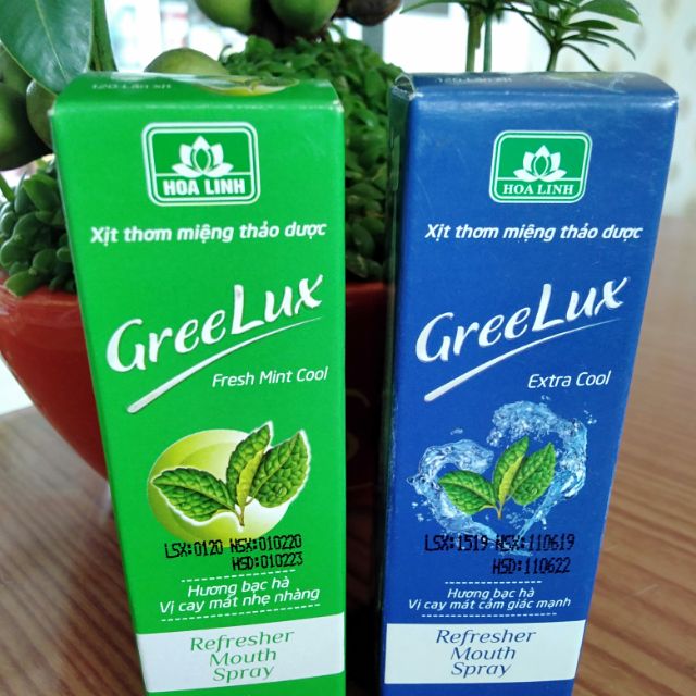 GreeLux-Xịt thơm miệng