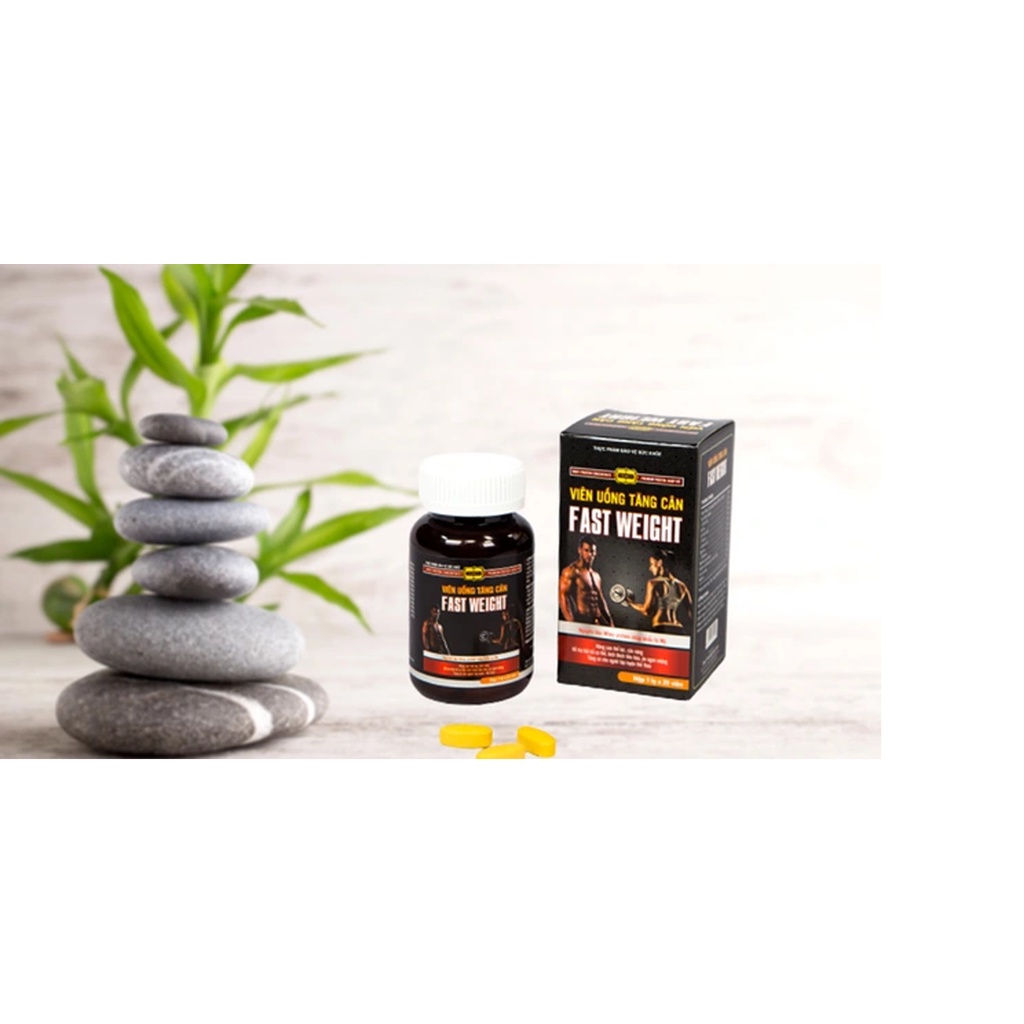 Viên Uống Fast Weight Hỗ Trợ Tăng Cân Hiệu Quả | Hộp 25 viên
