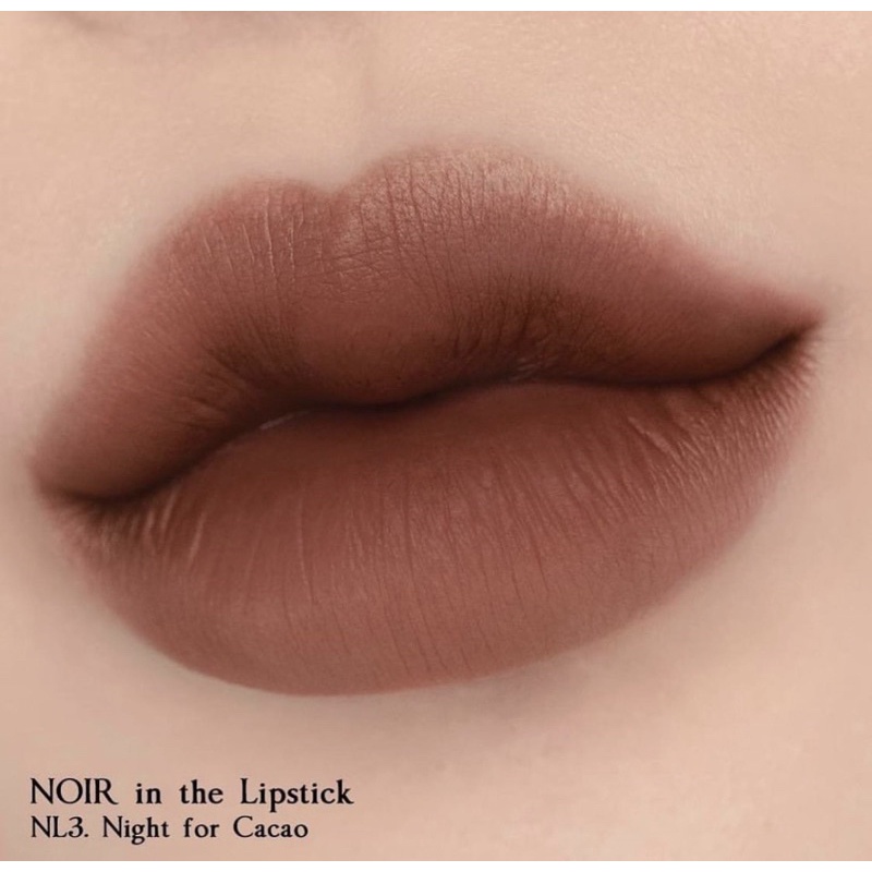 Son thỏi lì Merzy Noir In The Lipstick