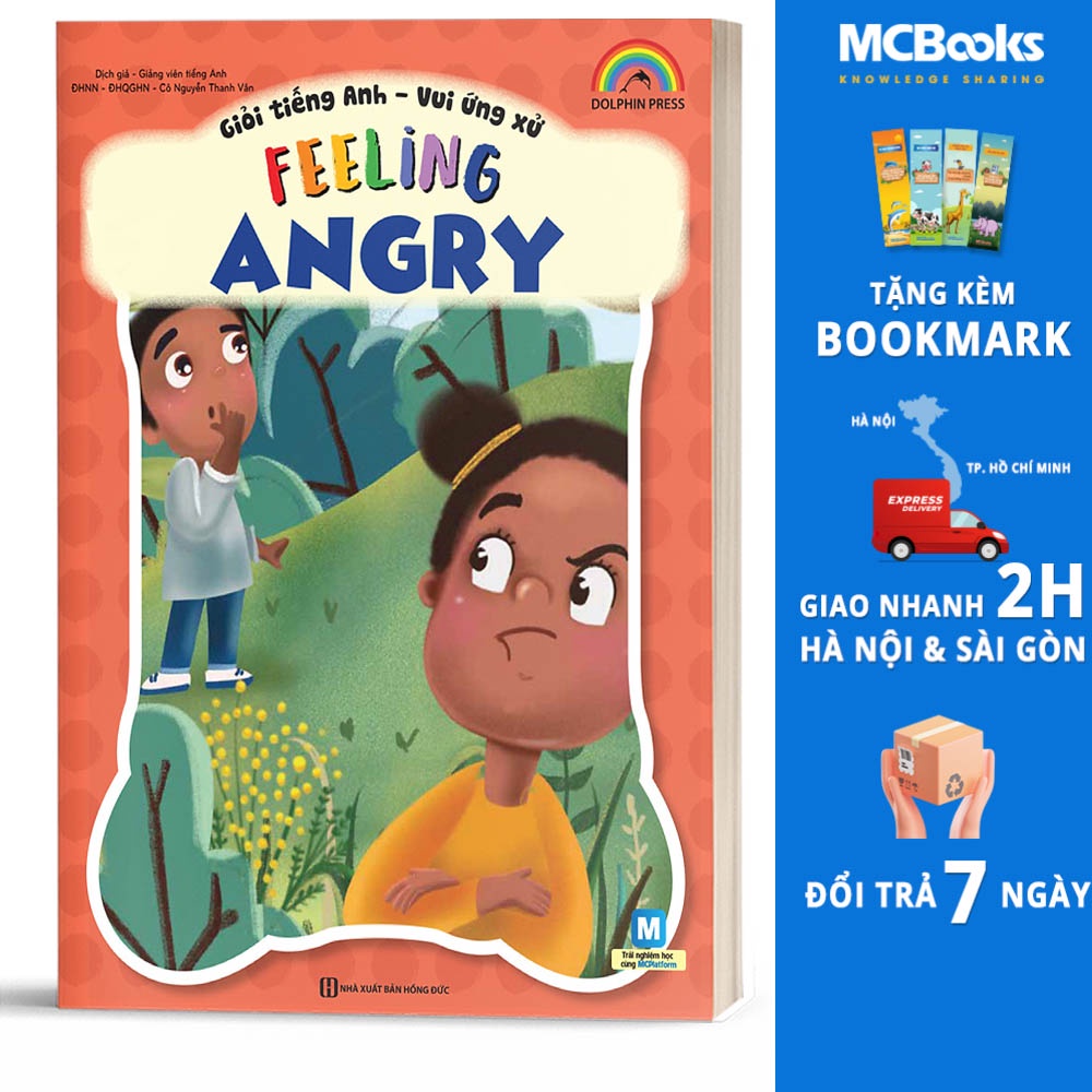 Sách - Giỏi Tiếng Anh - Vui Ứng Xử Feeling Angry - MCBooks