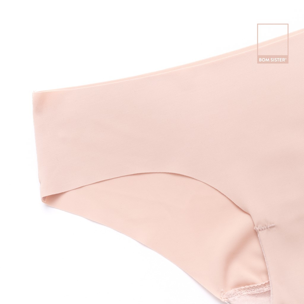 Quần lót su đúc lưng thấp cắt viền màu trơn đáy may BOM SISTER Q0406 | BigBuy360 - bigbuy360.vn