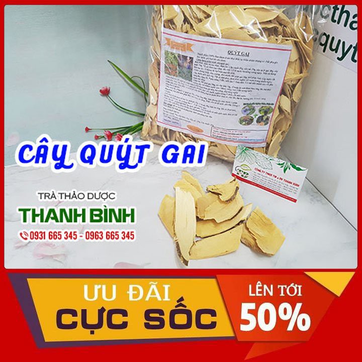 Cây Quýt Gai 500g - Sấy Khô Và Hàng Công Ty Loại 1