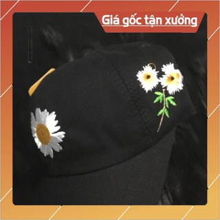 Nón bông cúc - vải kaki mềm