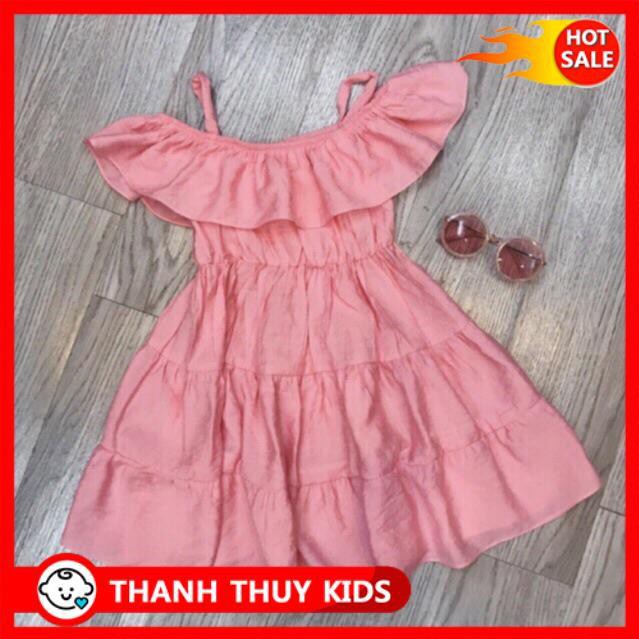 " HOT HOT " Sỉ váy maxi đũi hoa bé gái đủ 5 màu - " THANH THUY KIDS "