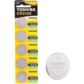 Pin Nút CR2430 Lithium 3V, Hiệu Toshiba CR 2430 CP-5