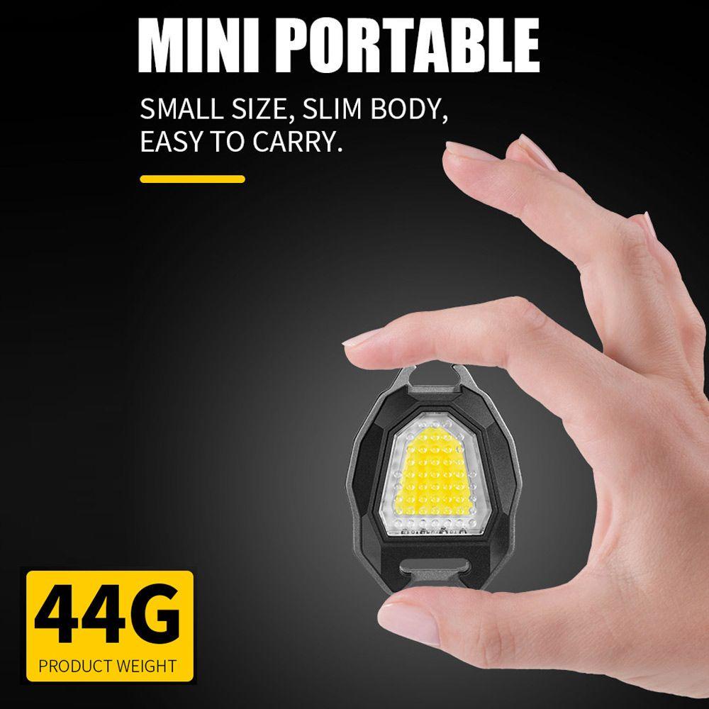 Đèn Pin Mini Cầm Tay Siêu Sáng Có Thể Sạc Lại Tiện Dụng