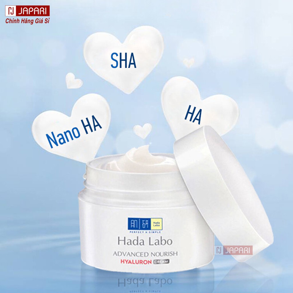 BỘ COMBO HADA LABO Skincare TRẮNG Dưỡng Ẩm Kem+Sữa Rửa Mặt+Nước Tẩy Trang+Dung Dịch Lotion Trắng Da Khô/Dầu Mụn JAPARI