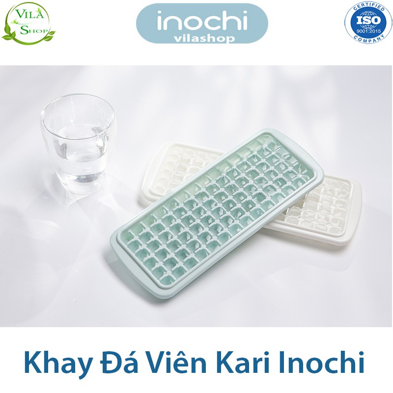 Khay Làm Đá, Khuôn Làm Đá Kari 84 Viên Vuông, Nhựa PP Nguyên Sinh Chính Hãng Inochi - An Toàn - Không Mùi