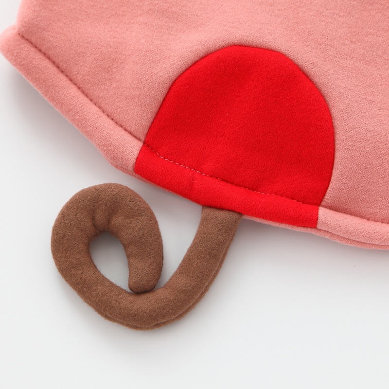 BEAR LEADER Áo Khoác Tay Dài Có Nón In Họa Tiết Hoạt Hình Dễ Thương Thời Trang Thu Đông Cho Bé Trai Và Gái