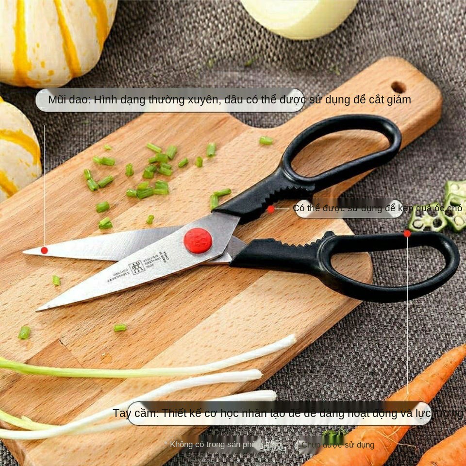 German Zwilling All-steel Chicken Bone and Gia cầm Kéo thực phẩm đa chức năng nhà bếp Bán hàng trực tiếp