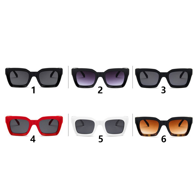 Kính râm gọng vuông cỡ lớn phong cách sành điệu cho nữ