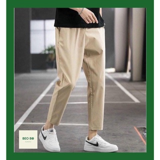 Quần kaki ống xuông dễ phối đồ