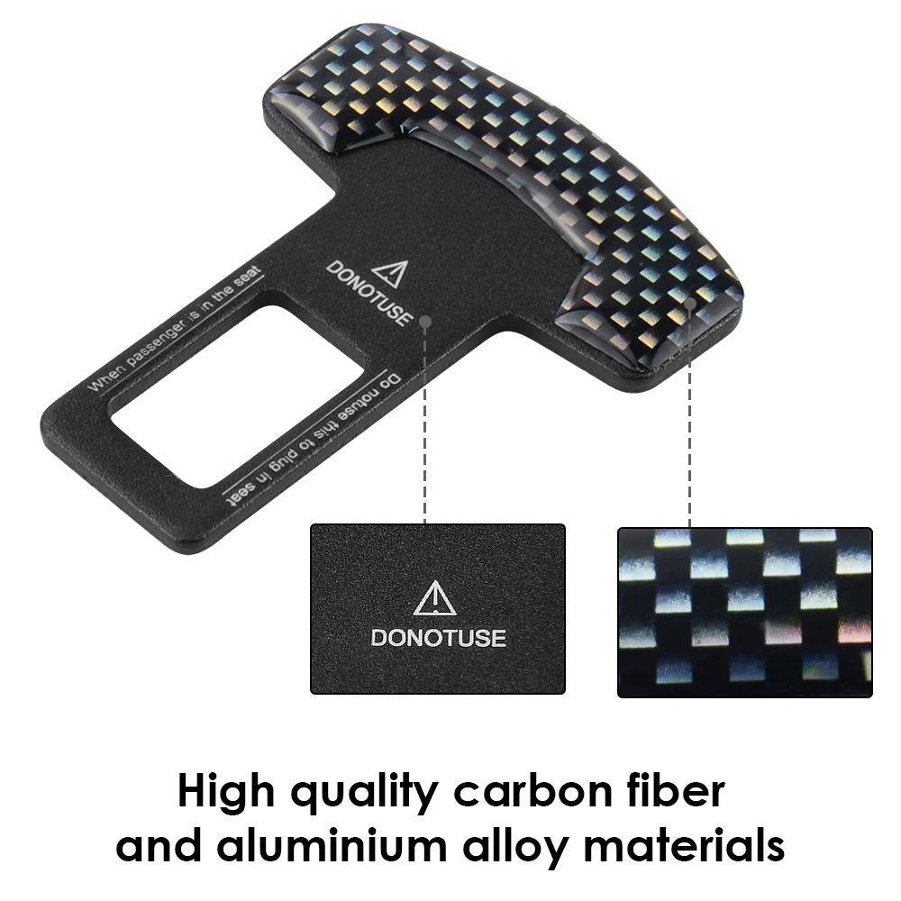 Chốt Khóa Dây An Toàn Bằng Sợi Carbon Cho Xe Hơi