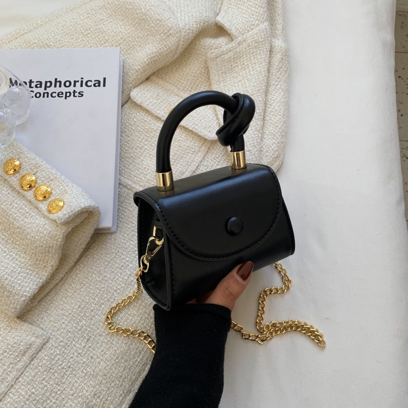 Túi mini đeo chéo nữ đi chơi da trơn mềm nhỏ nhắn dễ thương PK 346