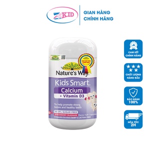 Viên nhai canxi calcium + vitamin d3 nature's way - bổ sung canxi - vitamin d3