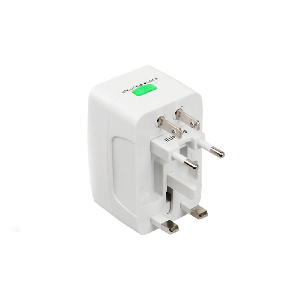 Ổ cắm điện quốc tế đa năng du lịch Universal Travel AC Adapter