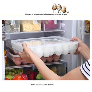 Bộ 1 khay đựng trứng 34 quả