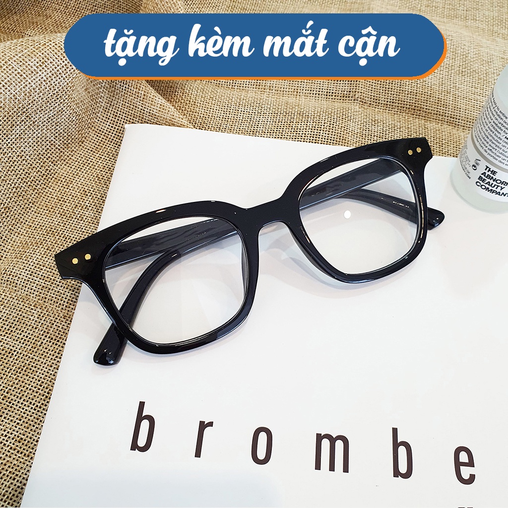 Gọng kính cận chữ V nam nữ vuông nhựa cứng cáp siêu bền Lucy 3331