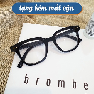 Gọng kính cận chữ V nam nữ vuông nhựa cứng cáp siêu bền Lucy 3331