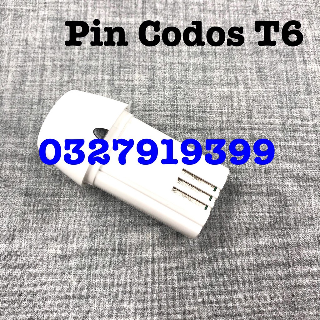 Pin tông đơ CODOS T6 ( HÀNG CHÍNH HÃNG )