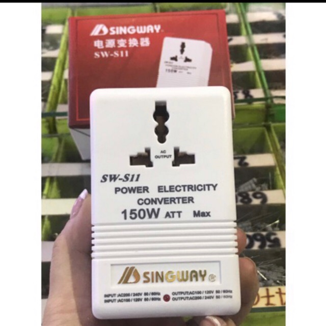 Bộ chuyển đổi nguồn từ 110v lên 220v 150w