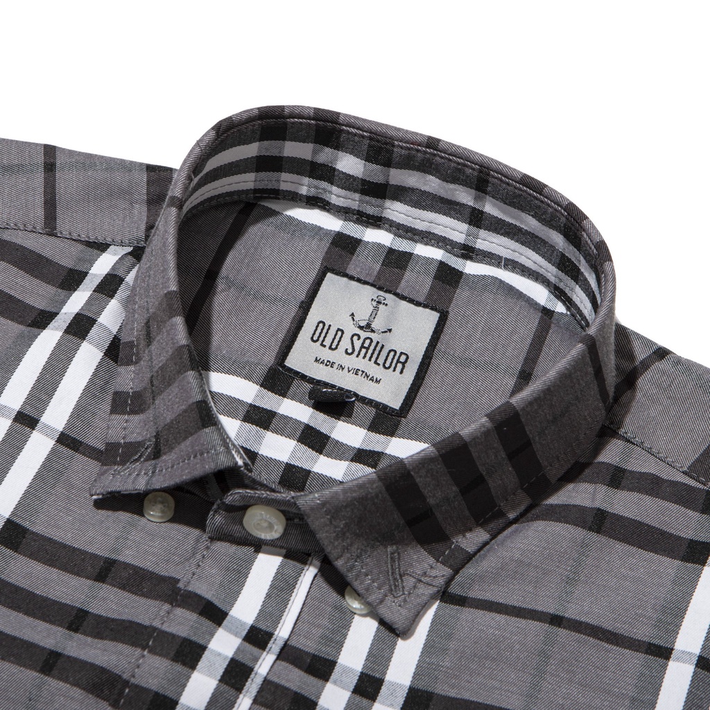 Áo Sơ Mi Nam Ngắn Tay Sọc Caro BURBER SHIRT Áo Sơ Mi Công Sở Bigsize Cho Nam Lịch Sự Full 5XL