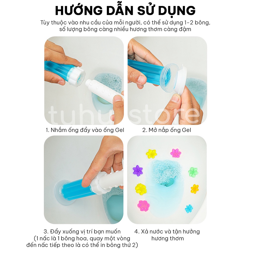 Gel khử mùi bồn cầu chống hôi toilet Gel Cleaner vệ sinh khử khuẩn bồn rửa nha tắm - Tuhu's Store