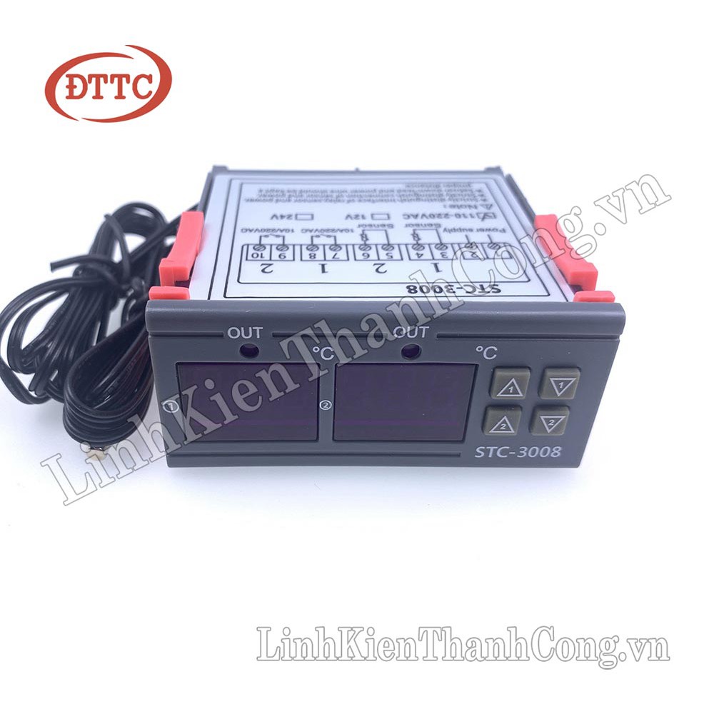 Mạch Khống Chế Nhiệt Độ STC-3008 220VAC