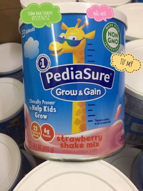 SỮA BỘT PEDIASURE MỸ 400gr