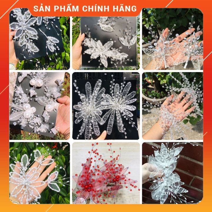 Trâm cài tóc thời trang sang trọng cho cô dâu